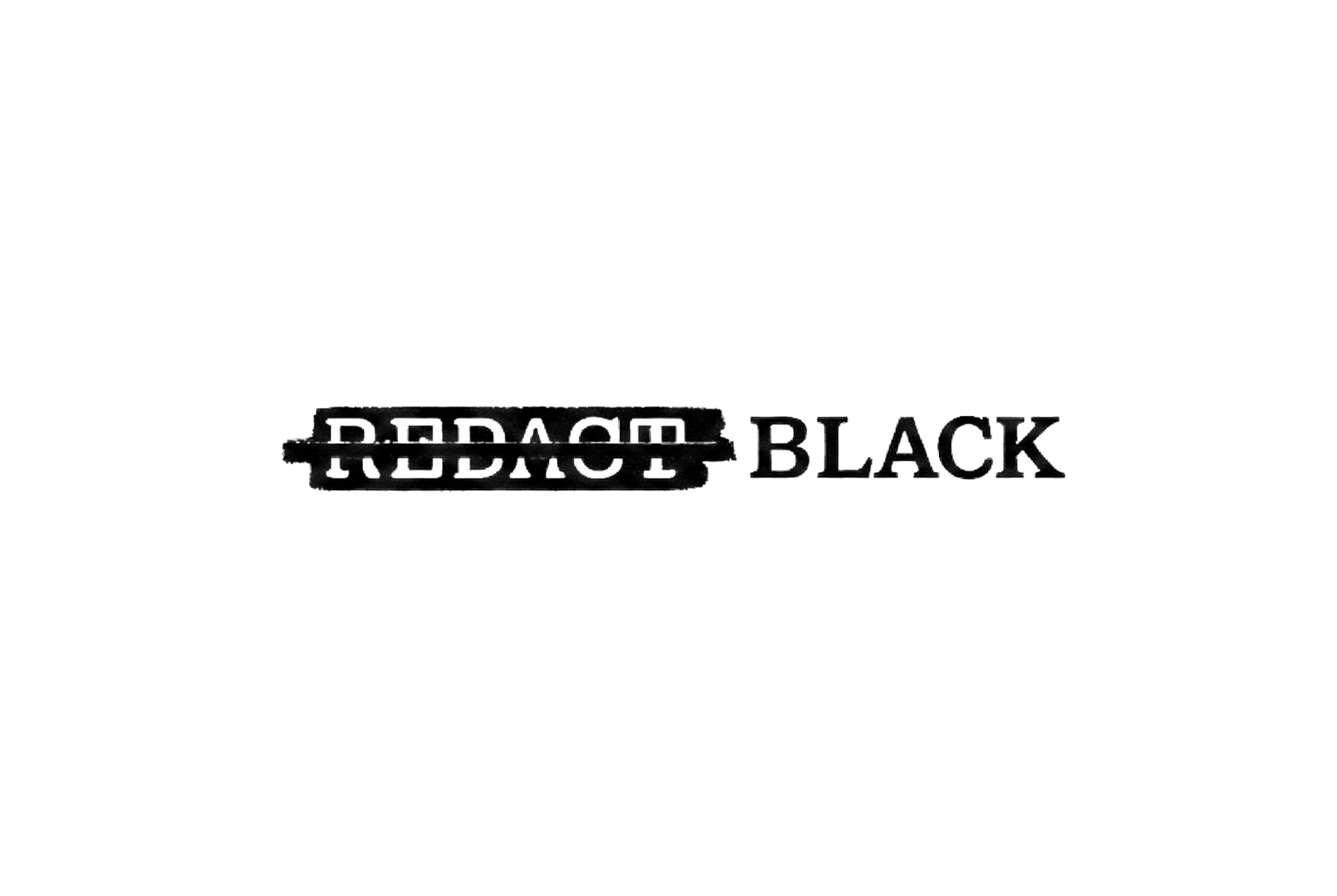 RedactBlack logo